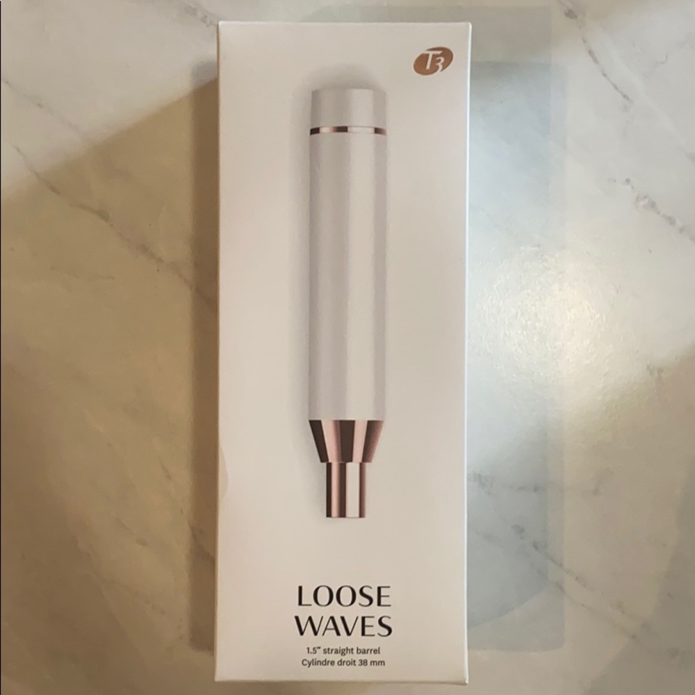 T3 1.5” Loose Waves curling barrel